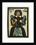 Illustration of English Tales Folk Tales and Ballads. A Woman Holding Two Babies by Anonymous