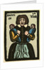 Illustration of English Tales Folk Tales and Ballads. A Woman Holding Two Babies by Anonymous