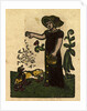 Illustration of English Tales Folk Tales and Ballads. A Woman Feeding Ducks by Anonymous