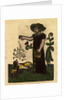 Illustration of English Tales Folk Tales and Ballads. A Woman Feeding Ducks by Anonymous