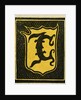 Illustration of English Tales Folk Tales and Ballads. A Coat of Arms Depicting the Letter C by Anonymous
