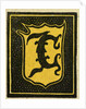 Illustration of English Tales Folk Tales and Ballads. A Coat of Arms Depicting the Letter C by Anonymous