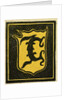Illustration of English Tales Folk Tales and Ballads. A Coat of Arms Depicting the Letter C by Anonymous
