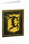 Illustration of English Tales Folk Tales and Ballads. A Coat of Arms Depicting the Letter C by Anonymous