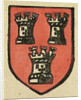 Illustration of English Tales Folk Tales and Ballads. A Coat of Arms Depicting Three Castles by Anonymous