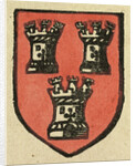 Illustration of English Tales Folk Tales and Ballads. A Coat of Arms Depicting Three Castles by Anonymous