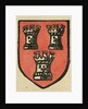 Illustration of English Tales Folk Tales and Ballads. A Coat of Arms Depicting Three Castles by Anonymous