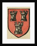 Illustration of English Tales Folk Tales and Ballads. A Coat of Arms Depicting Three Castles by Anonymous