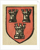 Illustration of English Tales Folk Tales and Ballads. A Coat of Arms Depicting Three Castles by Anonymous