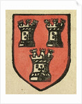 Illustration of English Tales Folk Tales and Ballads. A Coat of Arms Depicting Three Castles by Anonymous