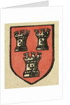 Illustration of English Tales Folk Tales and Ballads. A Coat of Arms Depicting Three Castles by Anonymous