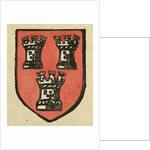 Illustration of English Tales Folk Tales and Ballads. A Coat of Arms Depicting Three Castles by Anonymous