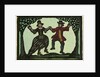Illustration of English Tales Folk Tales and Ballads. A Woman and a Man Dancing by Anonymous