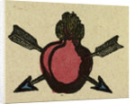 Illustration of English Tales Folk Tales and Ballads. A Heart Pierced by Two Arrows by Anonymous