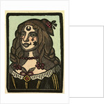 Illustration of English Tales Folk Tales and Ballads. A Woman with a Star on Her Face and a Flower in Her Hair by Anonymous