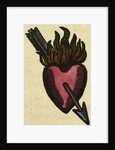 Illustration of English Tales Folk Tales and Ballads. A Burning Heart Pierced by an Arrow by Anonymous