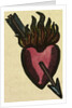Illustration of English Tales Folk Tales and Ballads. A Burning Heart Pierced by an Arrow by Anonymous