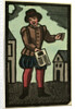 Illustration of English Tales Folk Tales and Ballads. A Man Showing a Piece of Paper by Anonymous