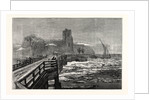 Putney Bridge, London, Christmas, 1879 by Anonymous
