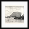Monjuich, from the Harbour. Barcelona, Spain by Anonymous