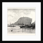 Monjuich, from the Harbour. Barcelona, Spain by Anonymous
