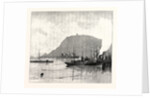 Monjuich, from the Harbour. Barcelona, Spain by Anonymous