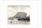 Monjuich, from the Harbour. Barcelona, Spain by Anonymous