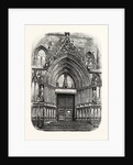 Entrance to the Church of Santa Maria Del Mar, Barcelona, Spain by Anonymous