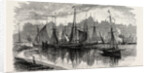 Trawlers Near the Ferry by Anonymous