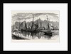 Trawlers Near the Ferry by Anonymous