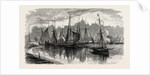 Trawlers Near the Ferry by Anonymous