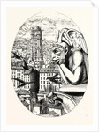 Le Stryge, the Grotesque at the Paris Notre Dame Cathedral, France by Anonymous
