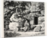 The Hermit at His Morning Devotions by Anonymous
