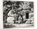 The Hermit at His Morning Devotions by Anonymous