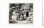The Hermit at His Morning Devotions by Anonymous