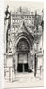 Door of Seville Cathedral, Spain by Anonymous