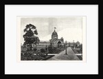 The Exhibition Buildings from the Gardens by Anonymous