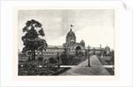 The Exhibition Buildings from the Gardens by Anonymous