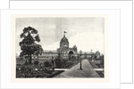 The Exhibition Buildings from the Gardens by Anonymous