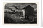 Railway Station in Georgia America by Anonymous