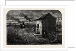 Railway Station in Georgia America by Anonymous