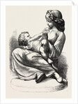 Mother's Joy, Sculpture, in the Exhibition of the British Institution. by Anonymous
