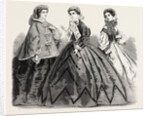 Paris Fashionsfashions for April 1861 by Anonymous
