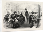 Interior of an American Railway Carriage 1861 by Anonymous