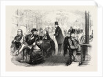 Interior of an American Railway Carriage 1861 by Anonymous