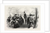 Interior of an American Railway Carriage 1861 by Anonymous