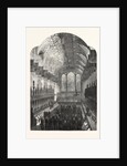 The Funeral of the Late Duchess of Kent: The Choir of St. George's Chapel by Anonymous