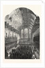 The Funeral of the Late Duchess of Kent: The Choir of St. George's Chapel by Anonymous