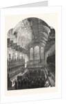 The Funeral of the Late Duchess of Kent: The Choir of St. George's Chapel by Anonymous