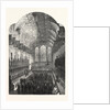 The Funeral of the Late Duchess of Kent: The Choir of St. George's Chapel by Anonymous